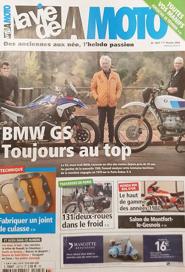 La Vie de la Moto – Février 2024 : "La GS toujours au top !"